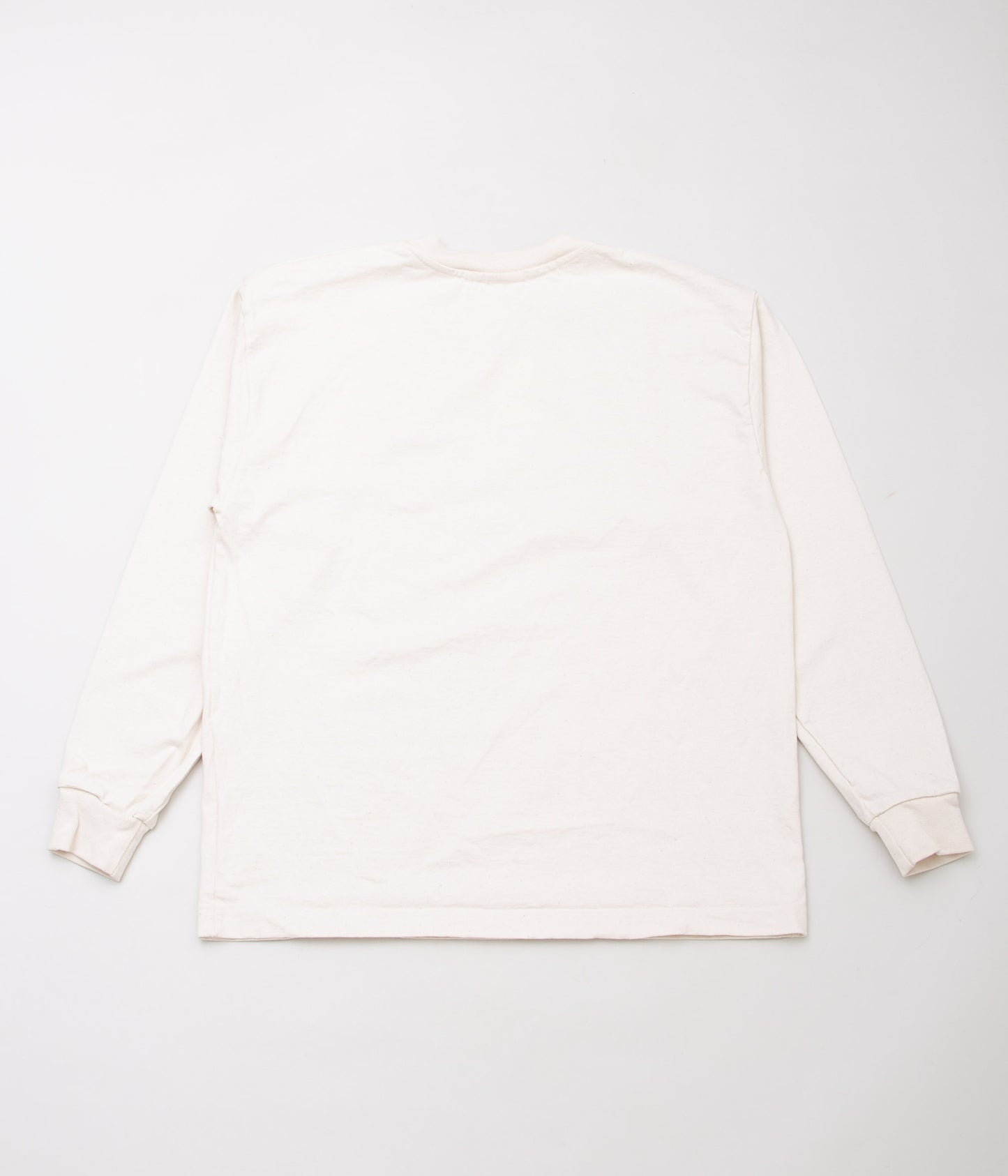 SOFT GOODS "HEAVY WEIGHT CREWNECK L/S"(NATURAL)