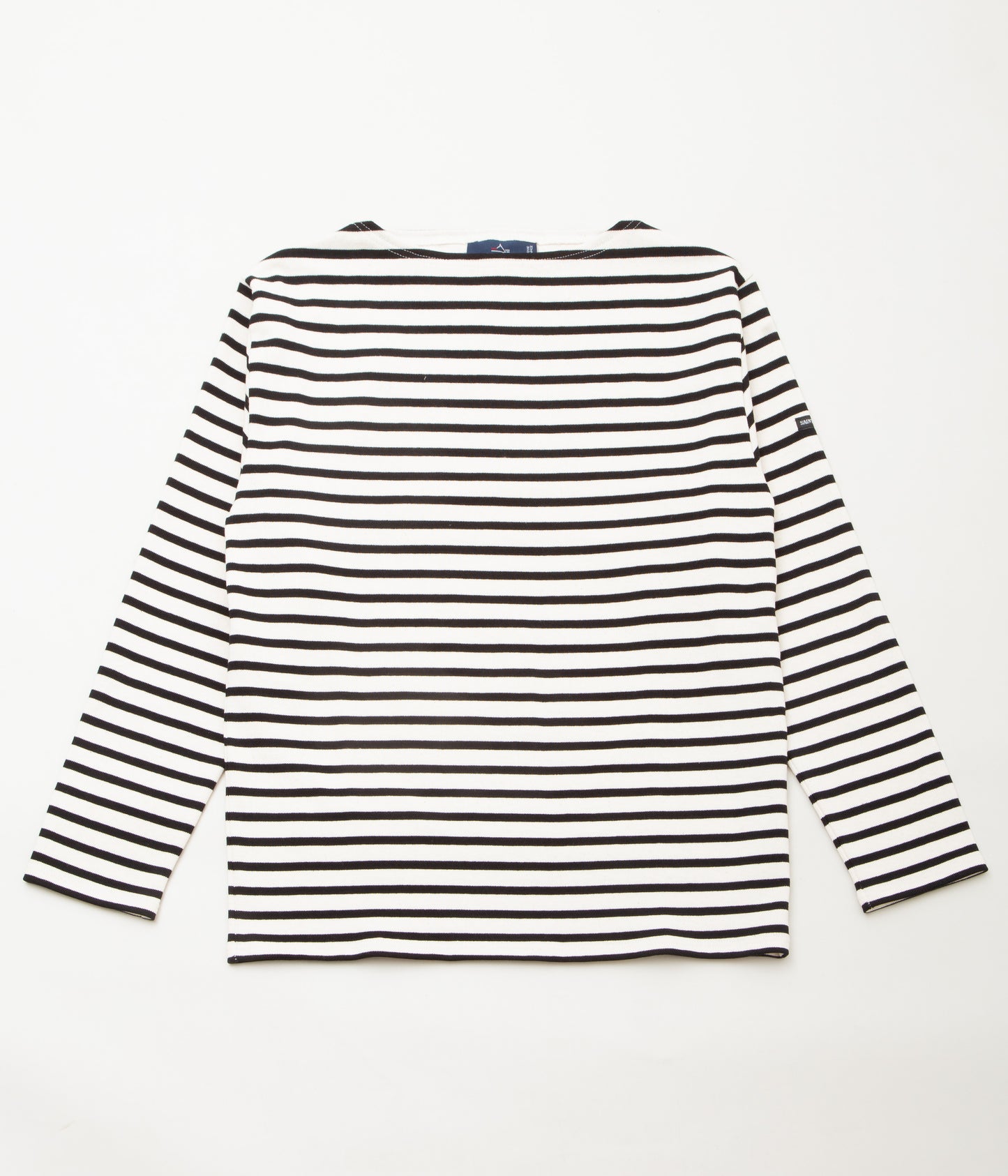 SAINT JAMES ''OUESSANT R A'' (ECRU/NOIR)