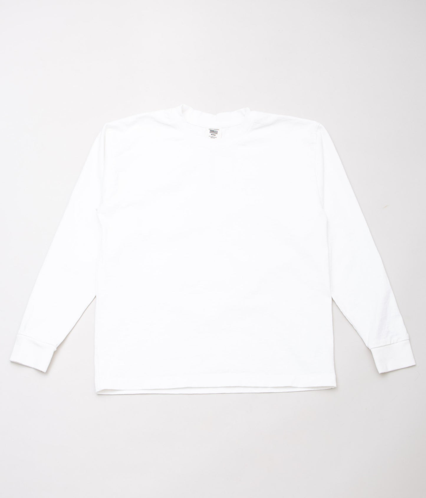 SOFT GOODS "HEAVY WEIGHT CREWNECK L/S"(WHITE)