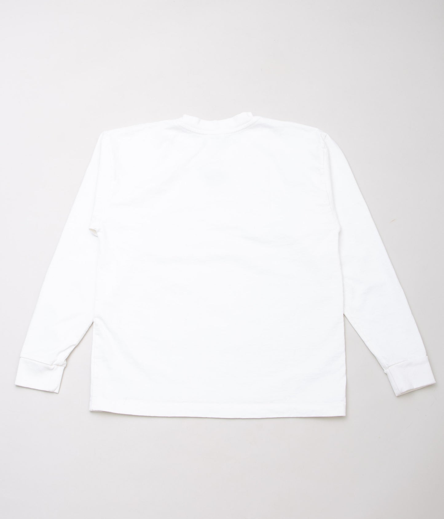 SOFT GOODS "HEAVY WEIGHT CREWNECK L/S"(WHITE)