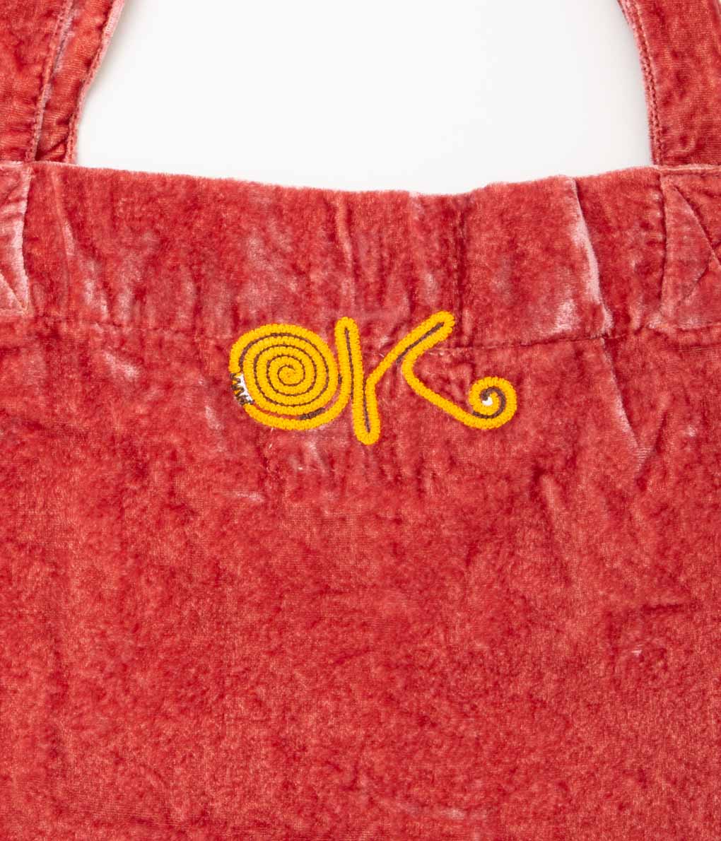 TRIBU-TO "TOTE BAG O'KEEFFE DRAWINGS"(BLUSH VELVET)