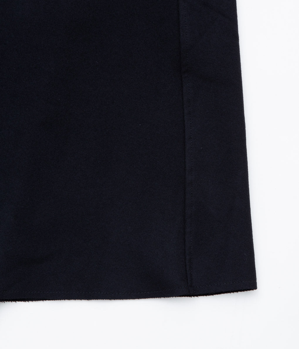 GABRIELA COLL GARMENTS ''NO.65 LORO PIANA HEAVY WOOL OVERSIZED COAT'' (BLACK)