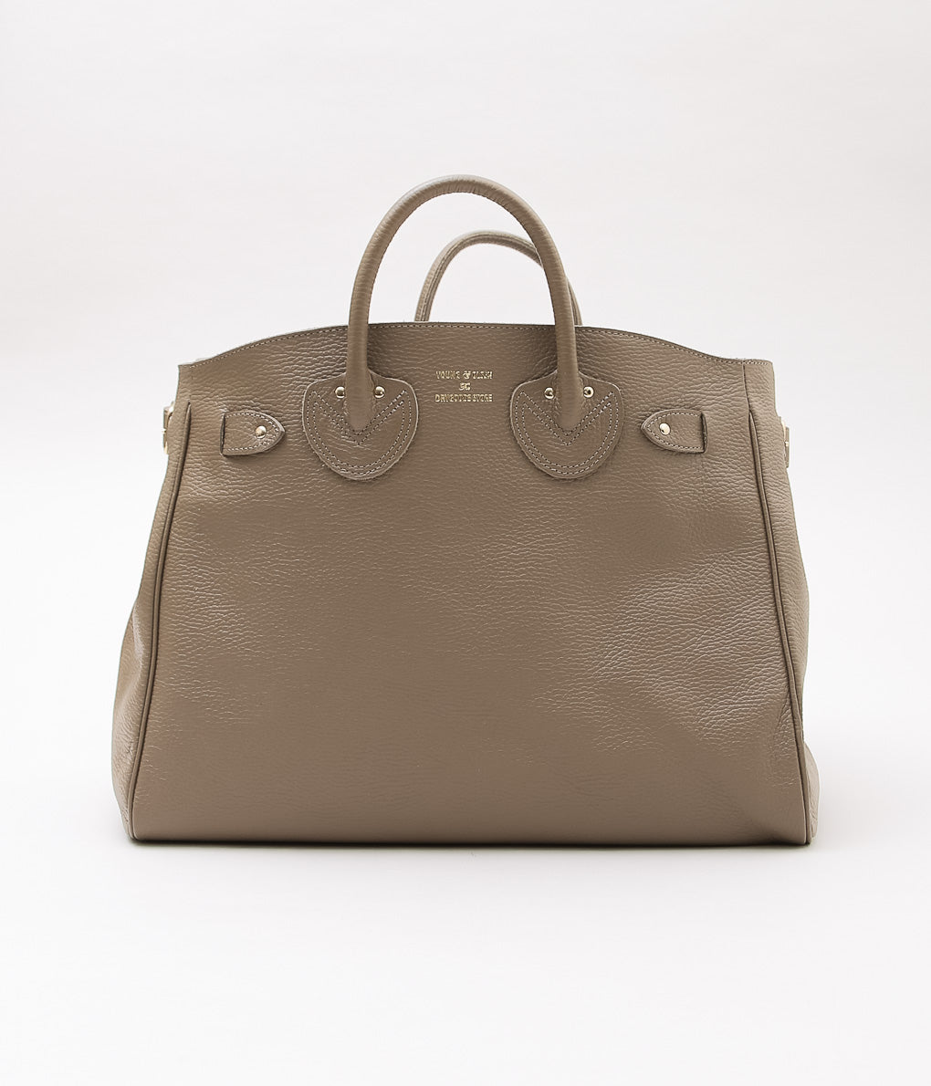 YOUNG&OLSEN THE DRYGOODS STORE ''EMBOSSED LEATHER BELTED TOTE M'' (ETO –  THE STORE BY MAIDENS