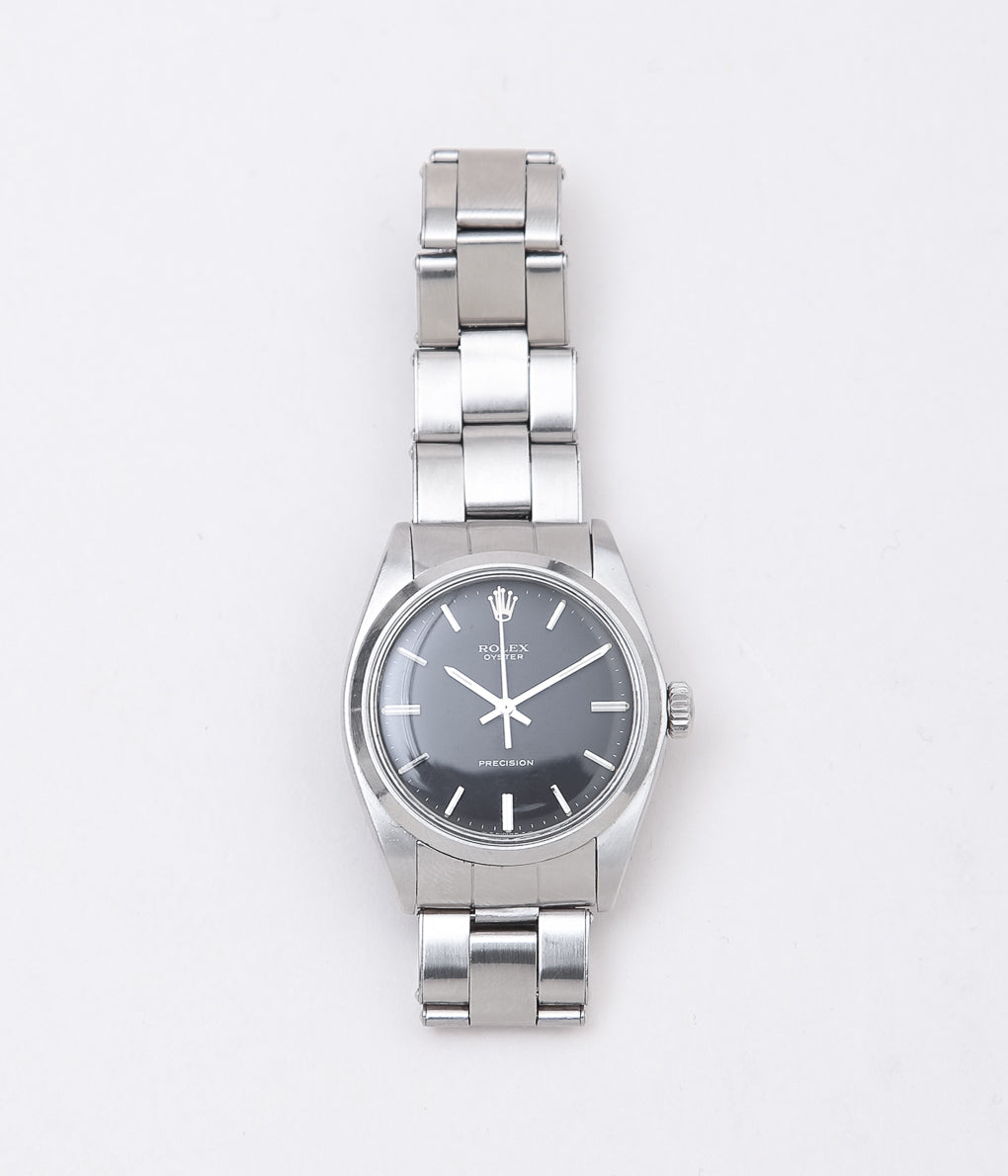 VINTAGE WATCHES ''1968'S ROLEX OYSTER BLACK MAT DIAL'' (BLACK)