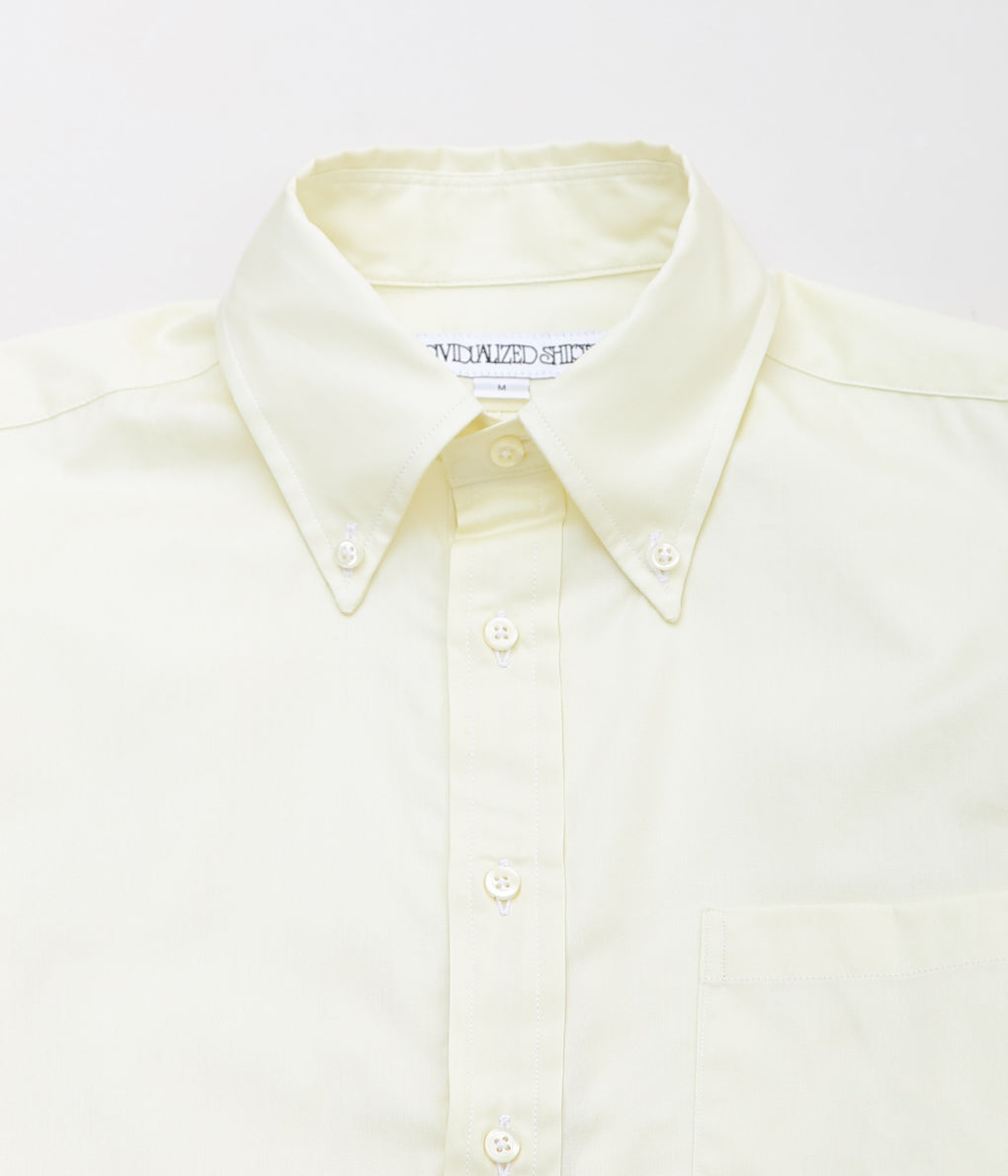 INDIVIDUALIZED SHIRTS ''PINPOINT OXFORD POPOVER L/S'' (BEIGE)