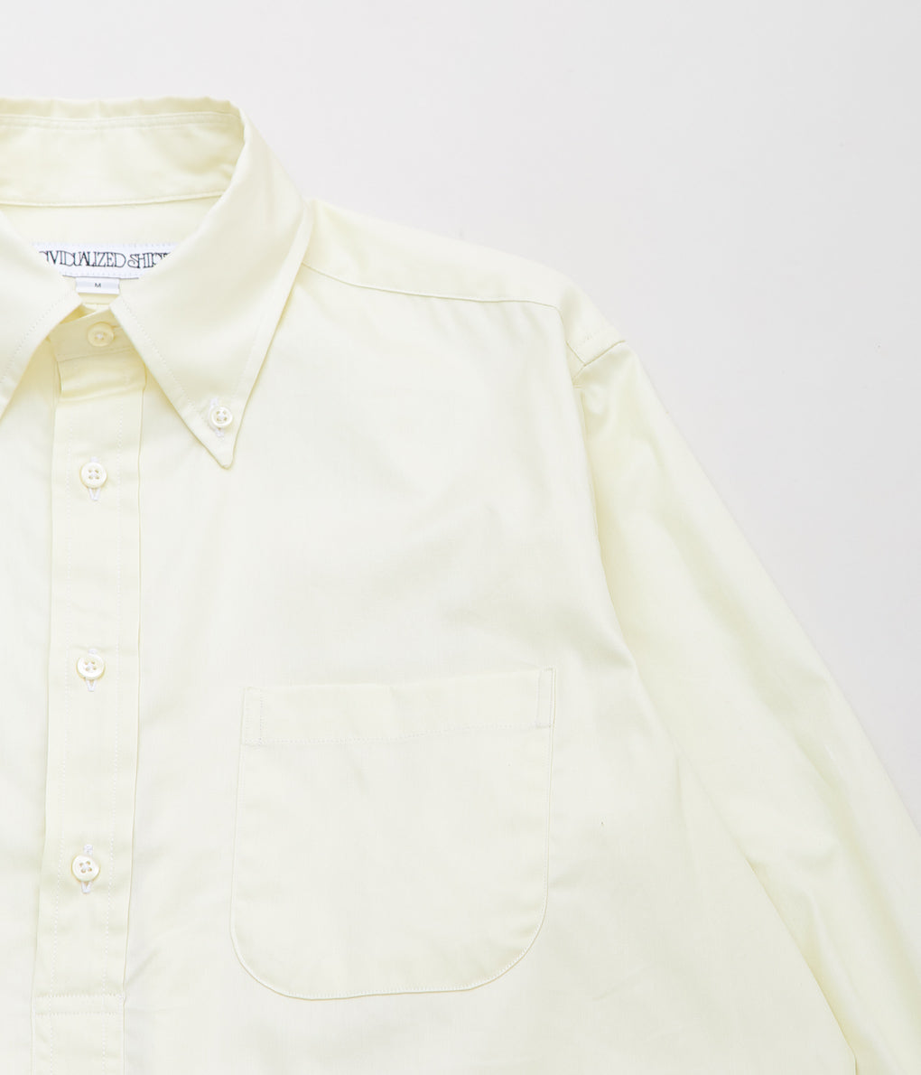 INDIVIDUALIZED SHIRTS ''PINPOINT OXFORD POPOVER L/S'' (BEIGE)