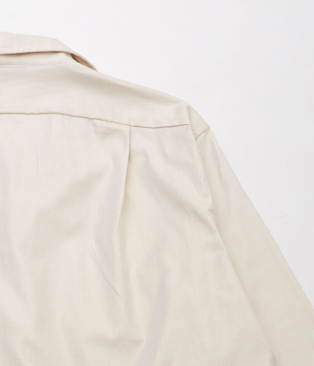 INDIVIDUALIZED SHIRTS ''CAMP COLLAR L/S'' (BEIGE)