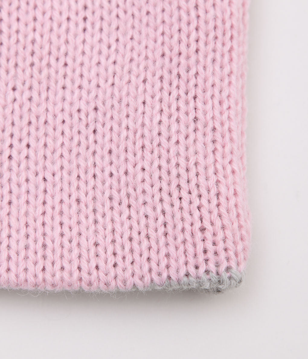 HIGHLAND2000 ''REVERSIBLE LOOSE CAP'' (BABY PINK / LT GRAY)