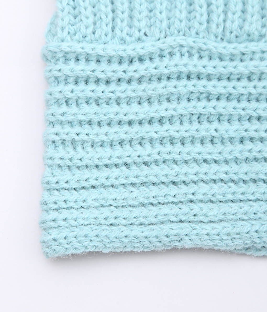 HIGHLAND2000 ''KNIT CAP & MUFF WIDE'' (MINT / ALPACA)