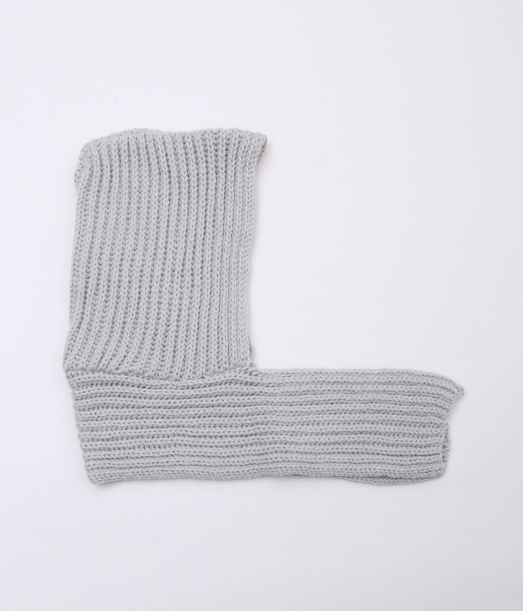 HIGHLAND2000 ''KNIT CAP & MUFF WIDE'' (CHARCOAL / ALPACA)