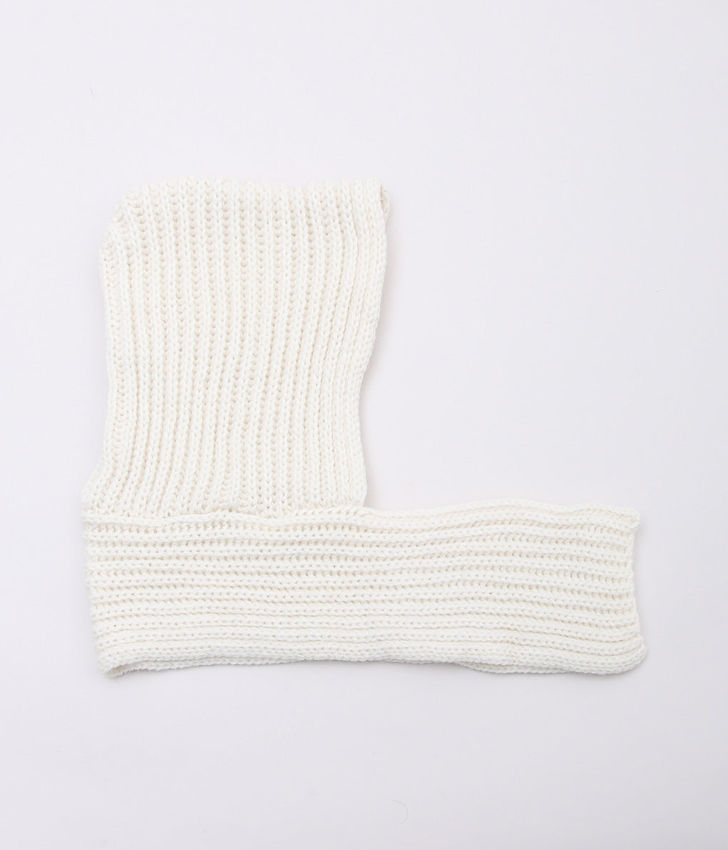 HIGHLAND2000 ''KNIT CAP & MUFF WIDE'' (WHITE / ALPACA)