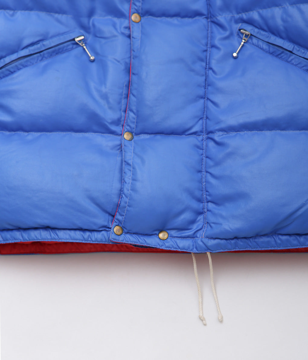 VINTAGE CLOTHING ''1970~80'S VINTAGE HIMASPORT DOWN JKT ⓵'' (BLUE)