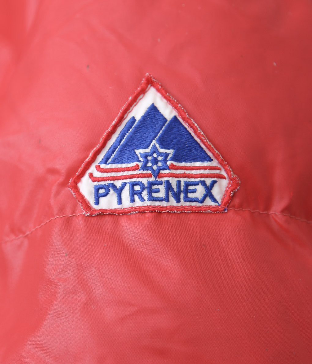 VINTAGE CLOTHING ''1970~80'S VINTAGE PYRENEX DOWN JKT'' (RED)