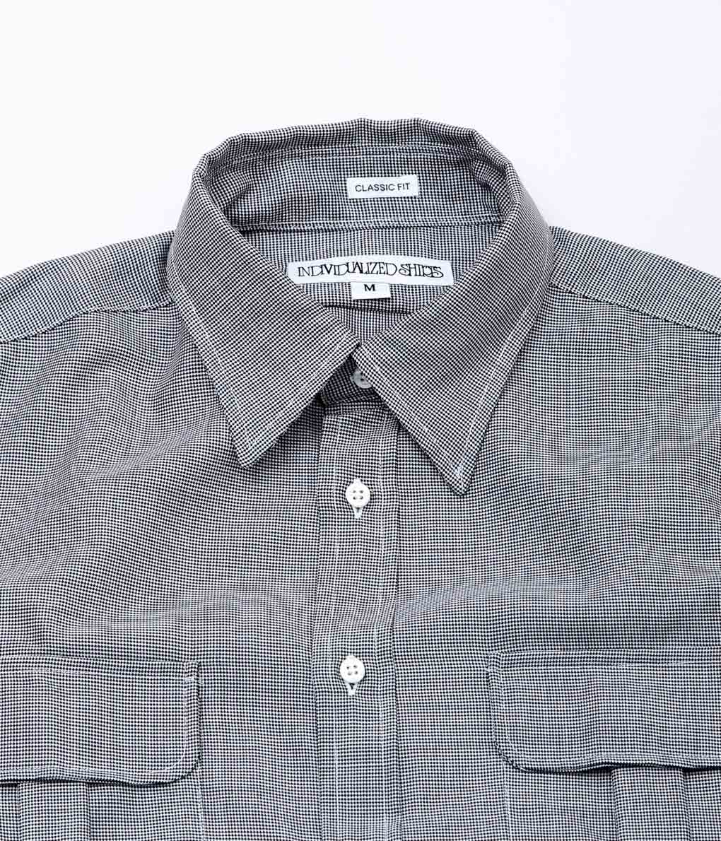 INDIVIDUALIZED SHIRTS×well-made by MAIDENS SHOP ''WOOL WORKSHIRTS'' (HOUND'S TOOTH)