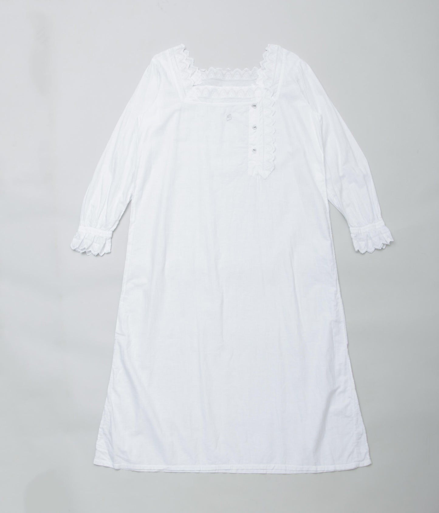 VINTAGE CLOTHING ''EURO VINTAGE DRESS 9'' (WHITE)