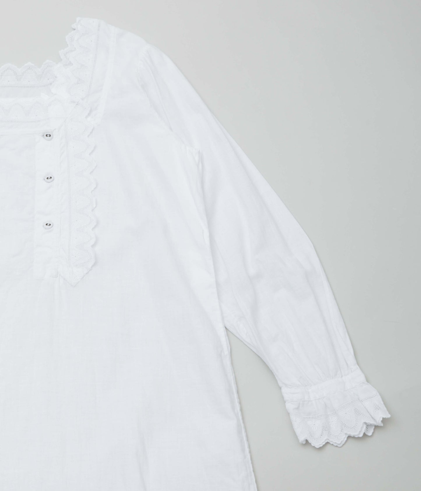 VINTAGE CLOTHING ''EURO VINTAGE DRESS 9'' (WHITE)