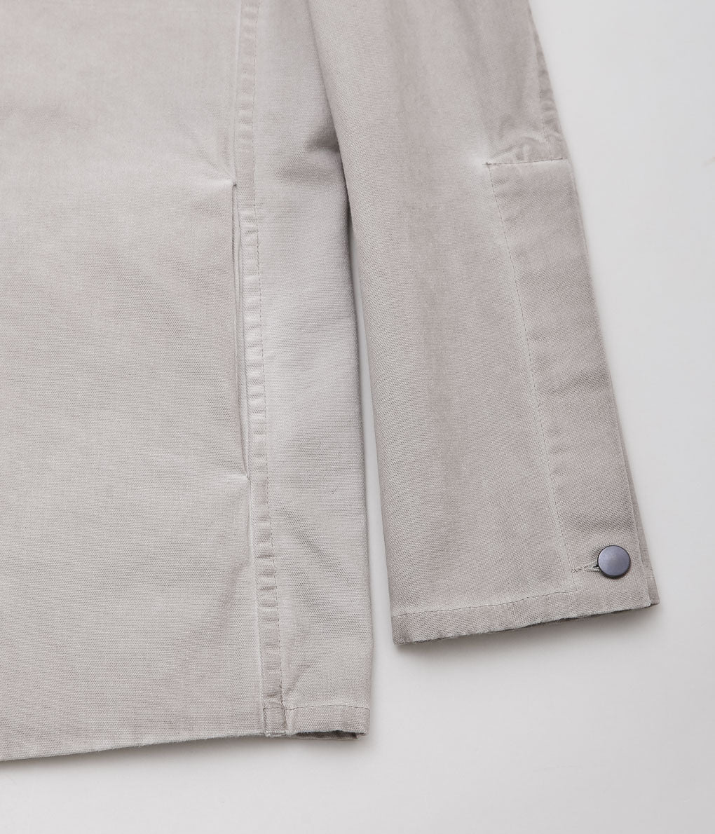 GABRIELA COLL GARMENTS ''NO.63 CANVAS FOLDED JACKET'' (WARM GRAY)