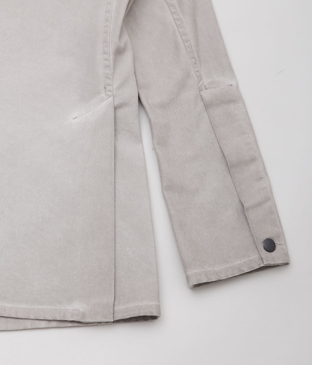 GABRIELA COLL GARMENTS ''NO.63 CANVAS FOLDED JACKET'' (WARM GRAY)