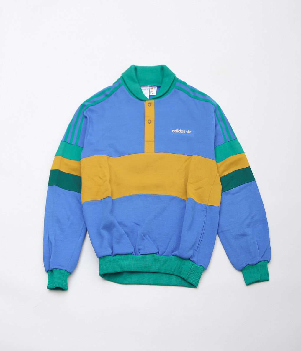 VINTAGE CLOTHING''1970~80'S ADIDAS TRACK SUIT '' (BLUE×GREEN)