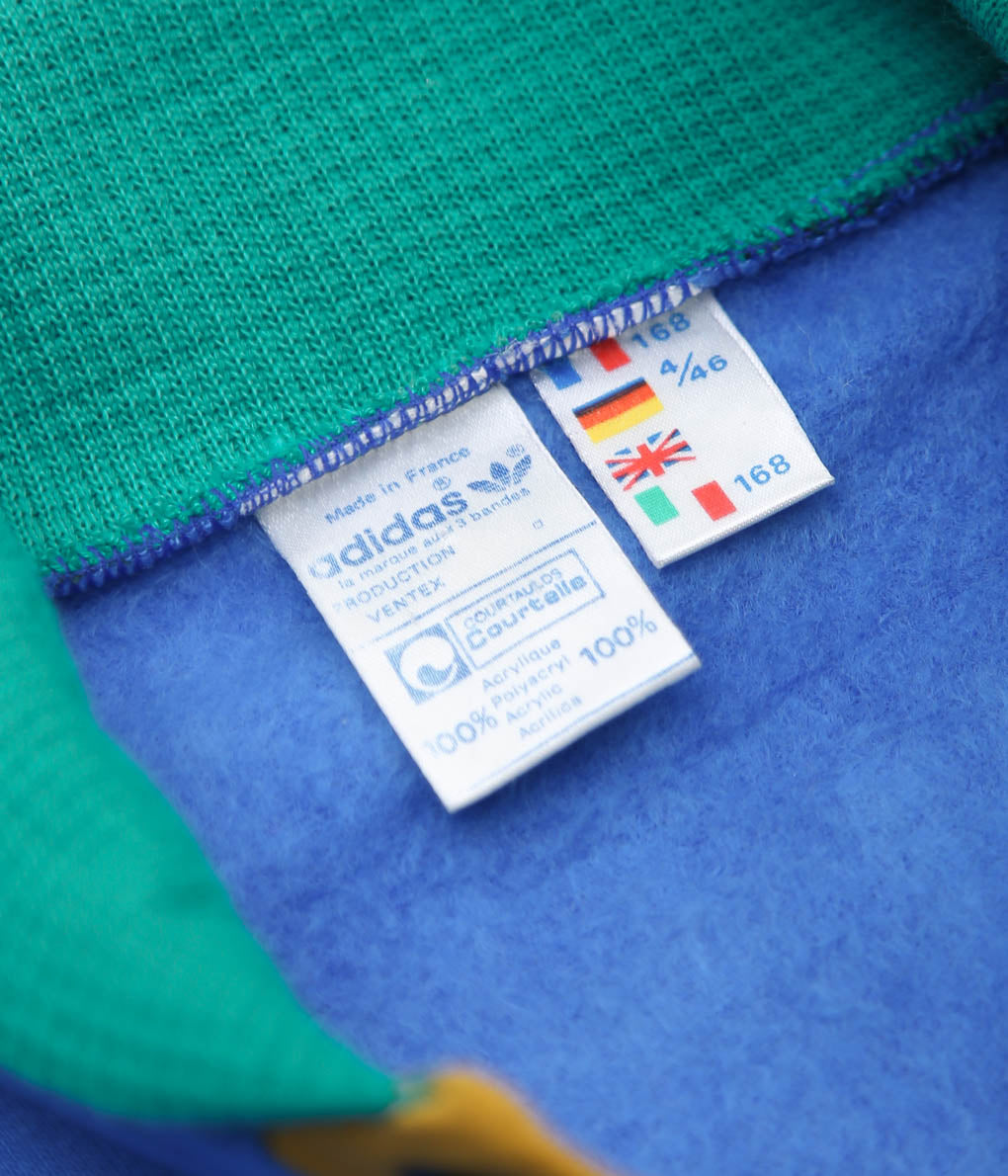 VINTAGE CLOTHING''1970~80'S ADIDAS TRACK SUIT '' (BLUE×GREEN)