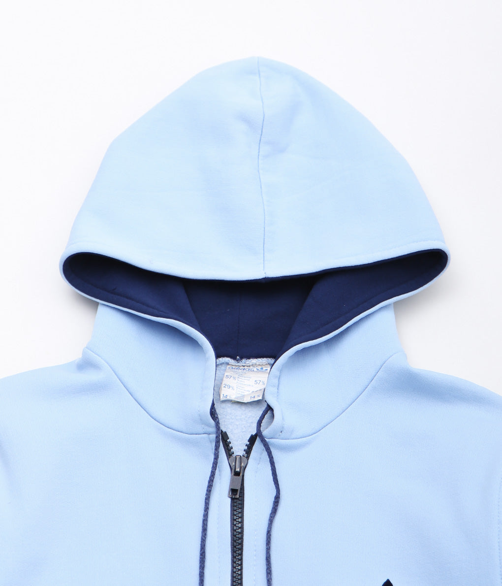 VINTAGE CLOTHING''1970~80'S ADIDAS TRACK HOODIE'' (LT BLUE)