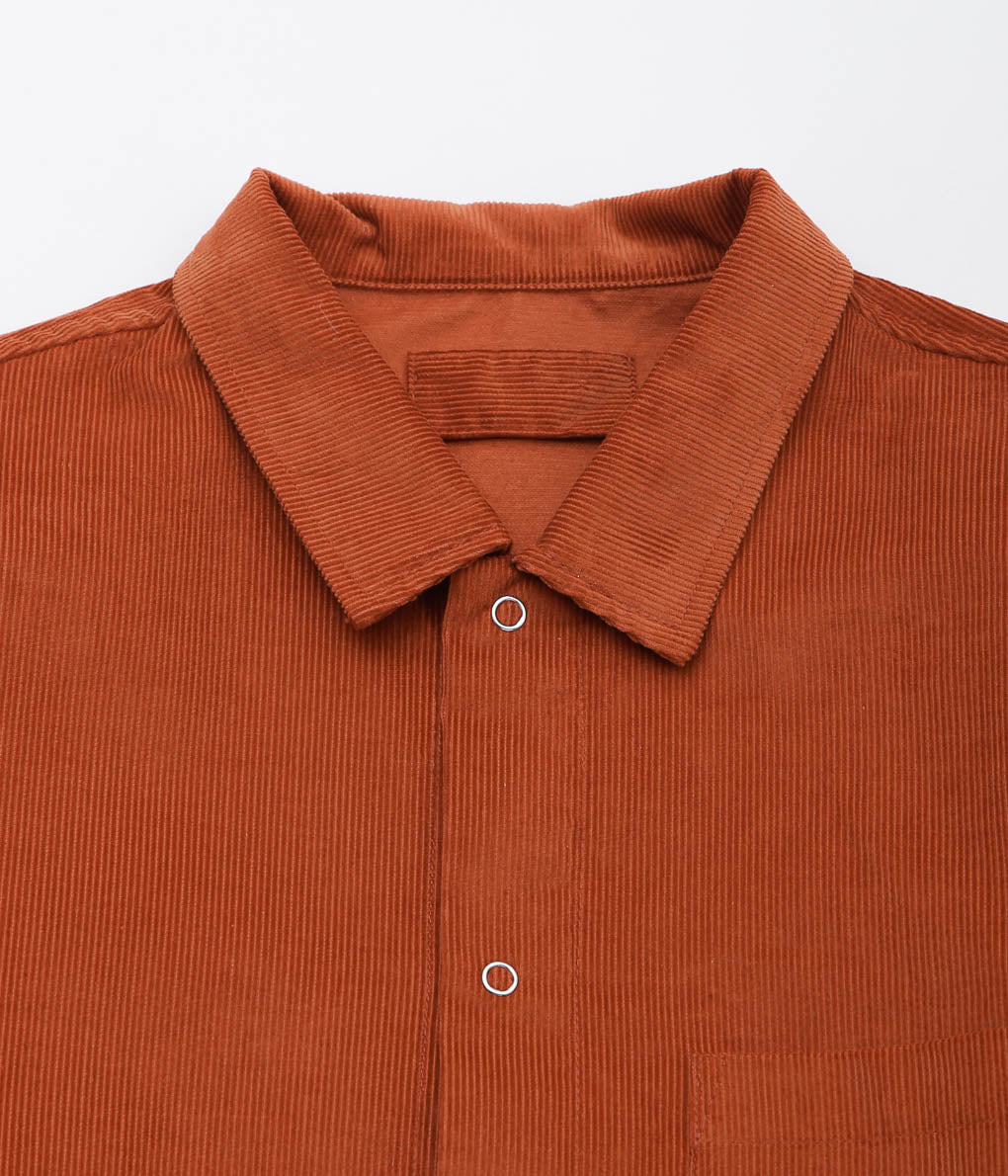 JAMES COWARD ``WORKSHOP SHIRT'' (RUST)