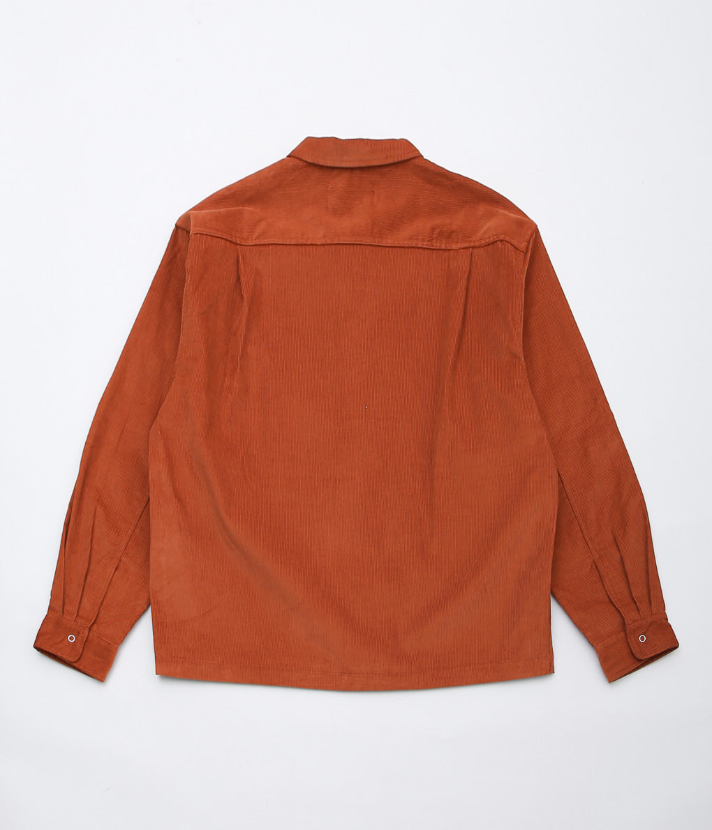 JAMES COWARD ``WORKSHOP SHIRT'' (RUST)