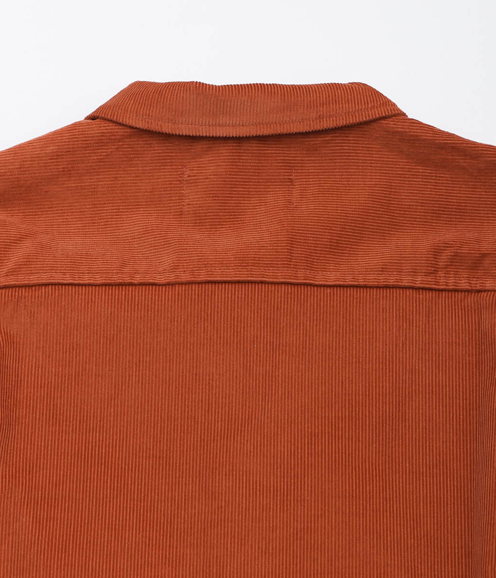 JAMES COWARD ``WORKSHOP SHIRT'' (RUST)