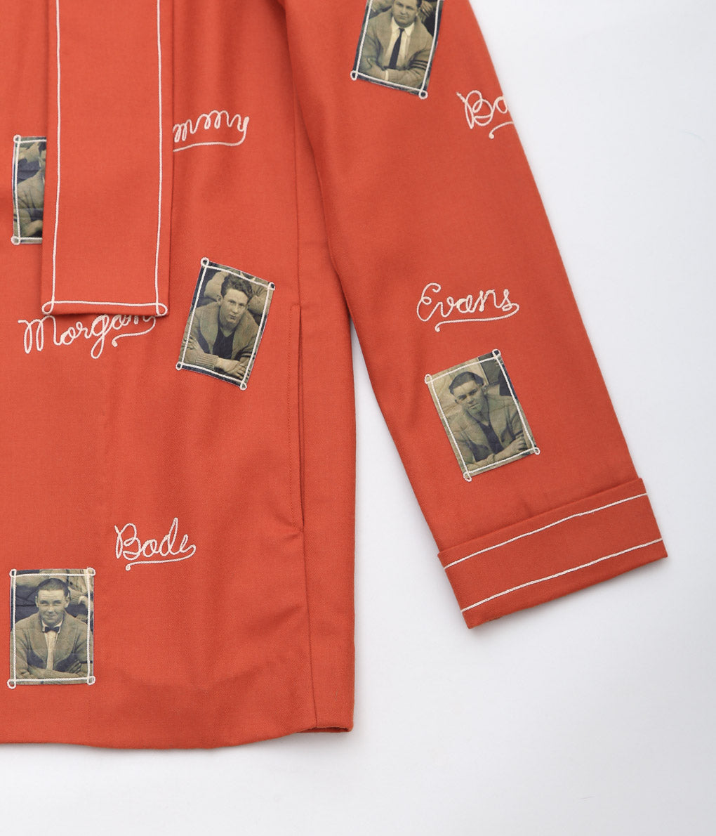 BODE ''ALUMNI JACKET'' (RED MULTI)