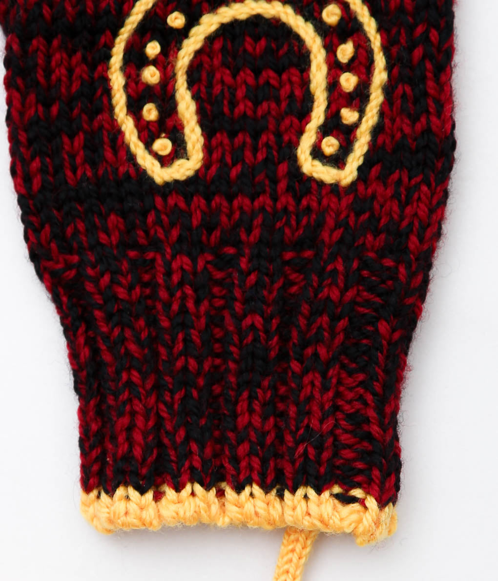 BODE "MELANGE GLOVES" (RED)