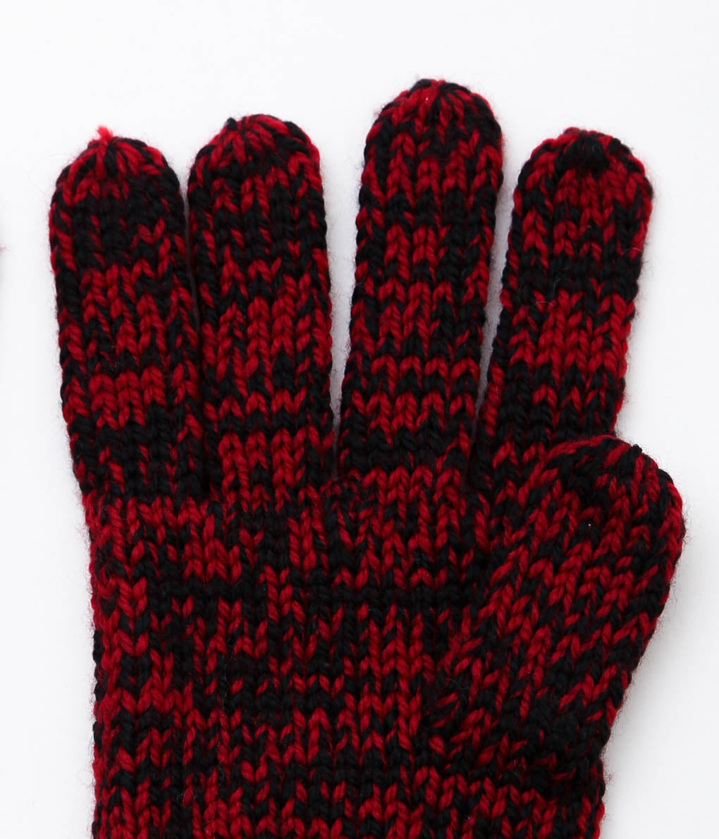 BODE "MELANGE GLOVES" (RED)
