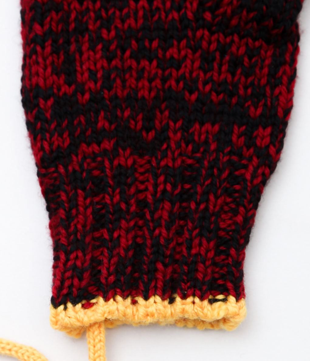 BODE "MELANGE GLOVES" (RED)