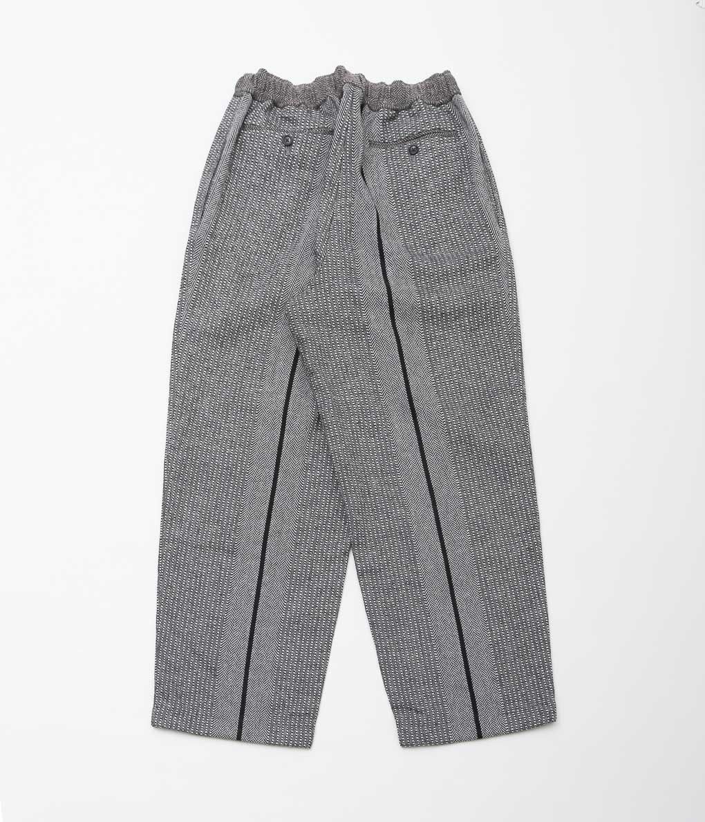 GORSCH ''HAND WOVEN WOOL EASY TROUSERS'' (GREGE)