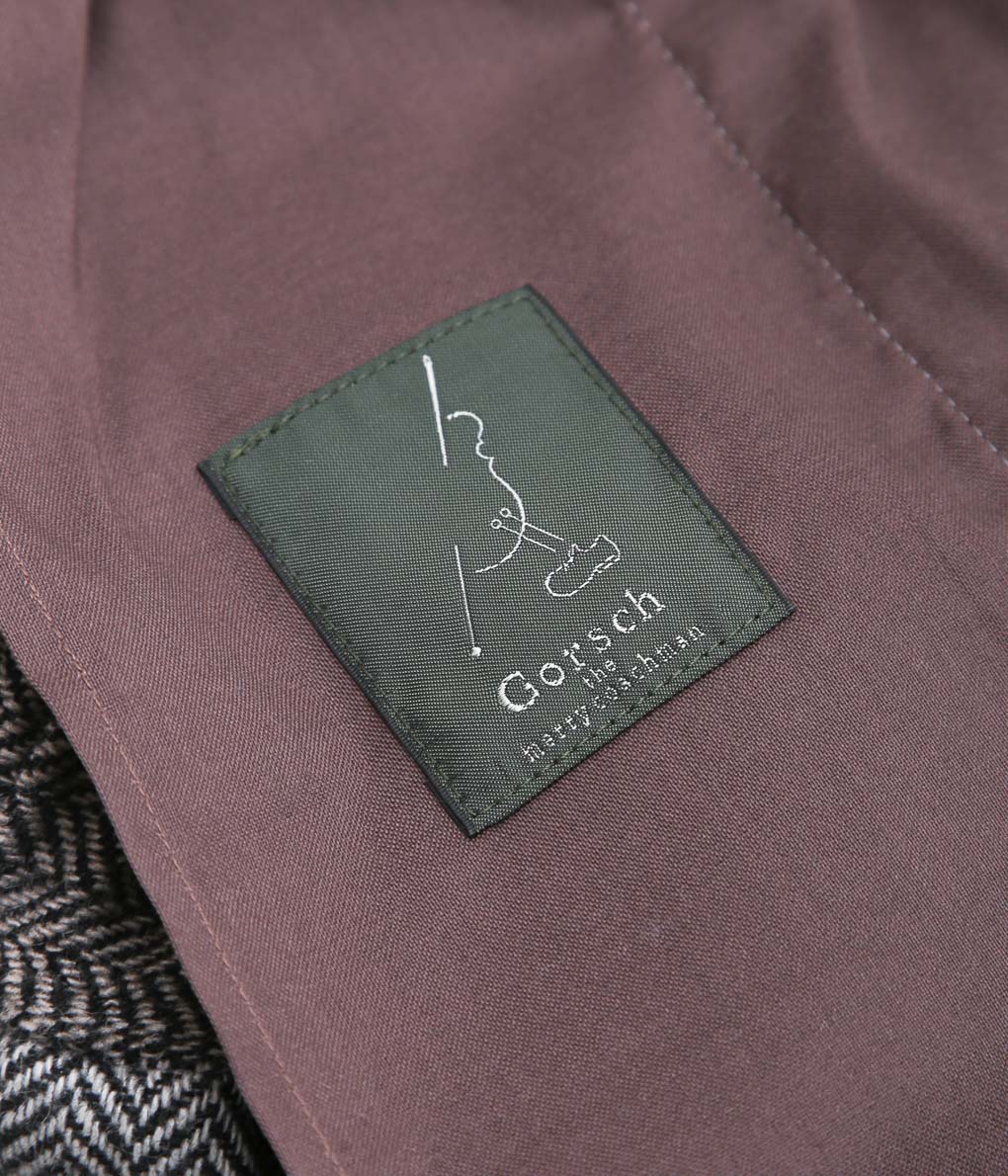 GORSCH ''HAND WOVEN WOOL EASY TROUSERS'' (GREGE)