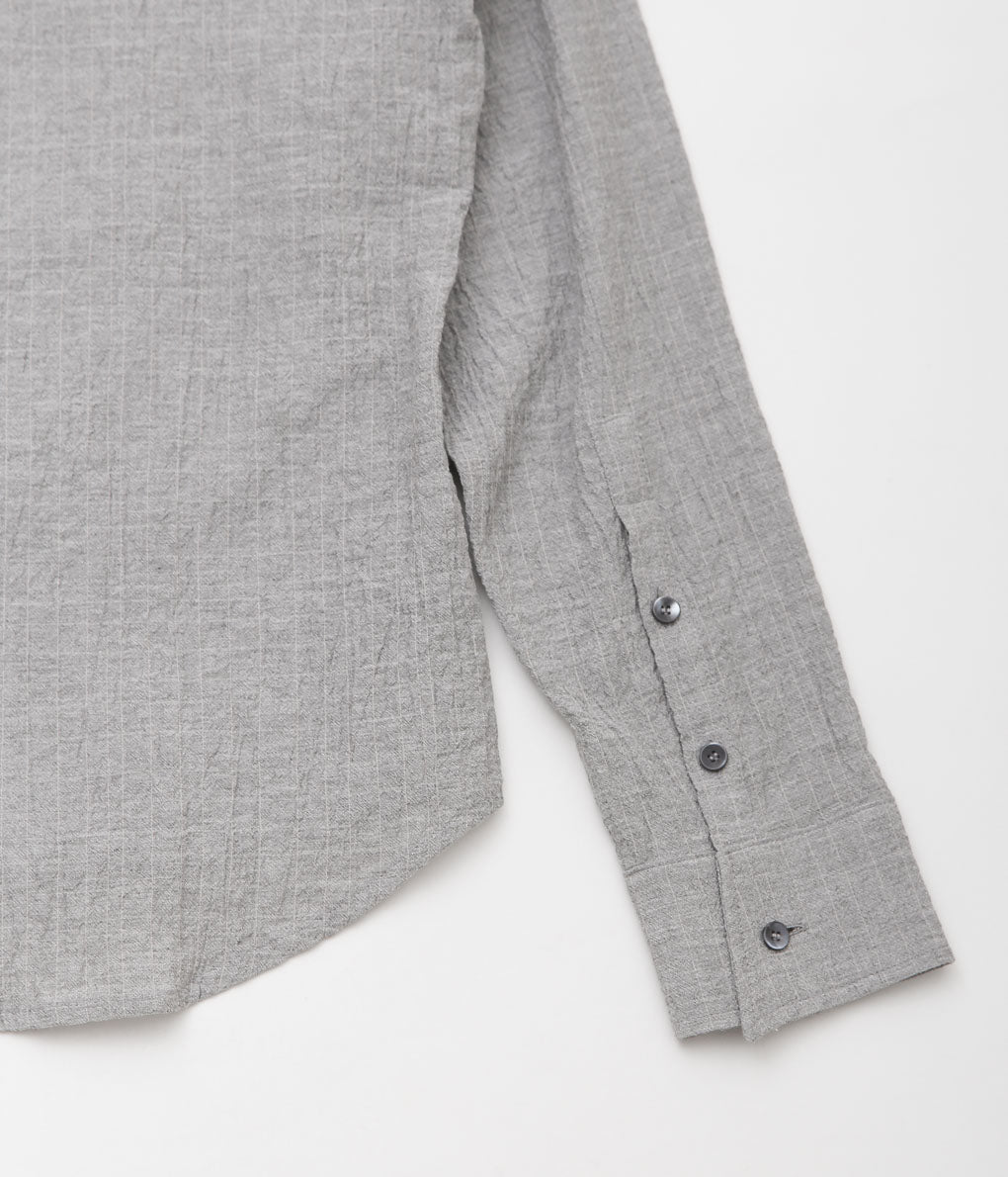 K`ANG ''UNISEX OVERSIZE 2-PATCH-POCKET SHIRT'' (GREY)