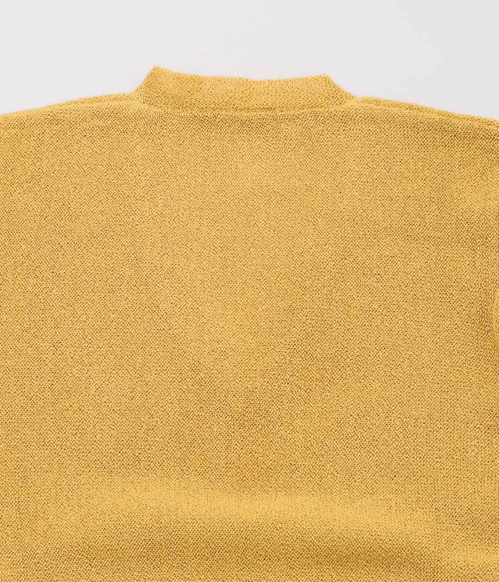 FANNI LEMMERMAYER ''2PLY V-NECK PULLOVER PLANE BELL SLEEVE'' (693 (YELLOW))