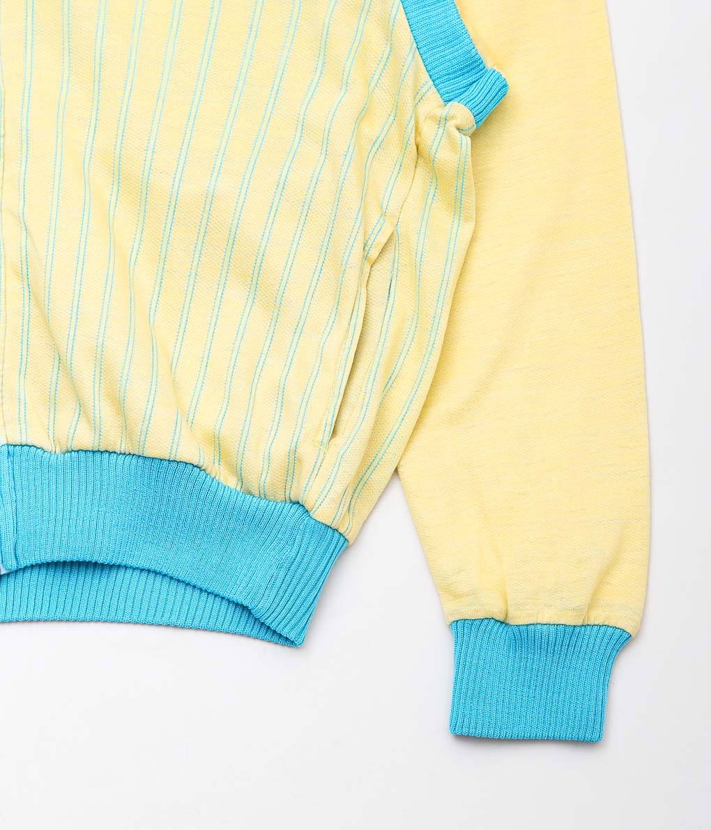 VINTAGE CLOTHING''1980's LE COQ SPORTIF ZIP HOODIE'' (YELLOW×BLUE)