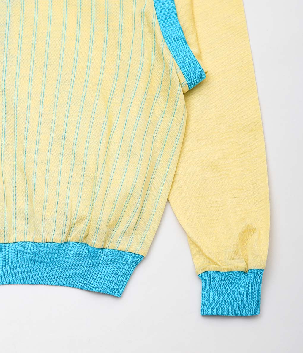 VINTAGE CLOTHING''1980's LE COQ SPORTIF ZIP HOODIE'' (YELLOW×BLUE)