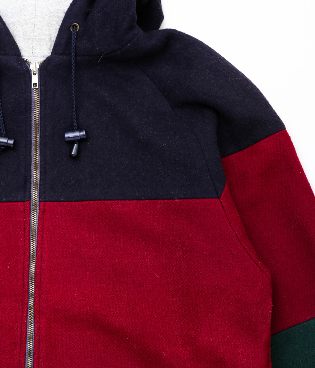 VINTAGE CLOTHING ''WOOL ZIP PARKA MADE IN U.S.A.'' (MULTI)