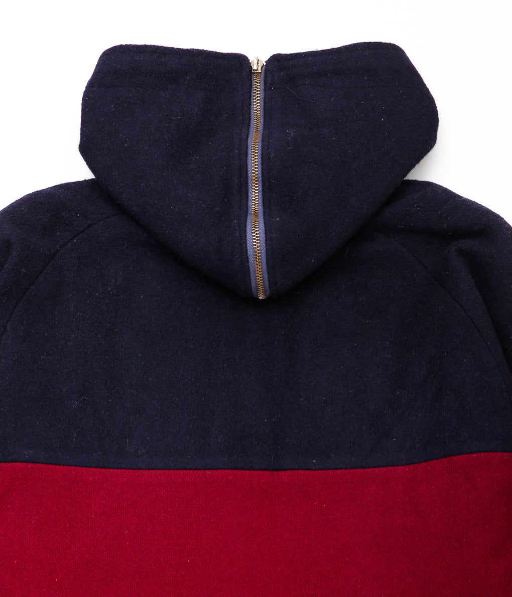 VINTAGE CLOTHING ''WOOL ZIP PARKA MADE IN U.S.A.'' (MULTI)