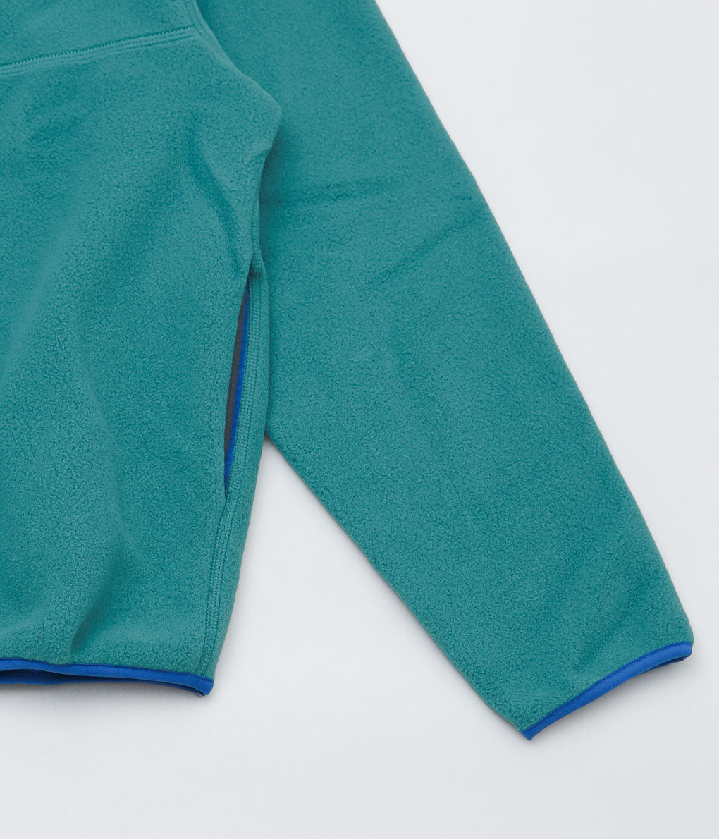 LL BEAN ''BEAN'S CLASSIC SNAP FLEECE II PULLOVER ADULTS ''(RUSTIC GREEN)