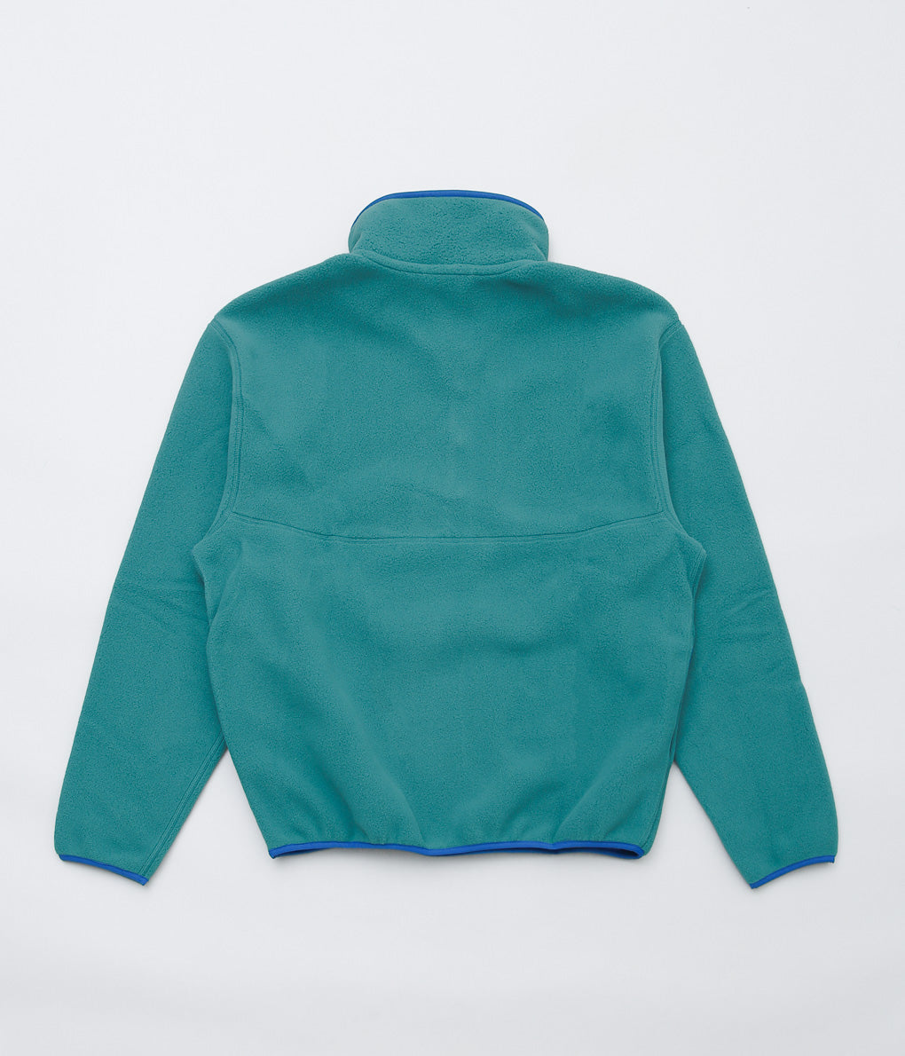 LL BEAN ''BEAN'S CLASSIC SNAP FLEECE II PULLOVER ADULTS ''(RUSTIC GREEN)