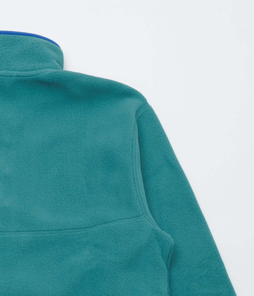 LL BEAN ''BEAN'S CLASSIC SNAP FLEECE II PULLOVER ADULTS ''(RUSTIC GREEN)