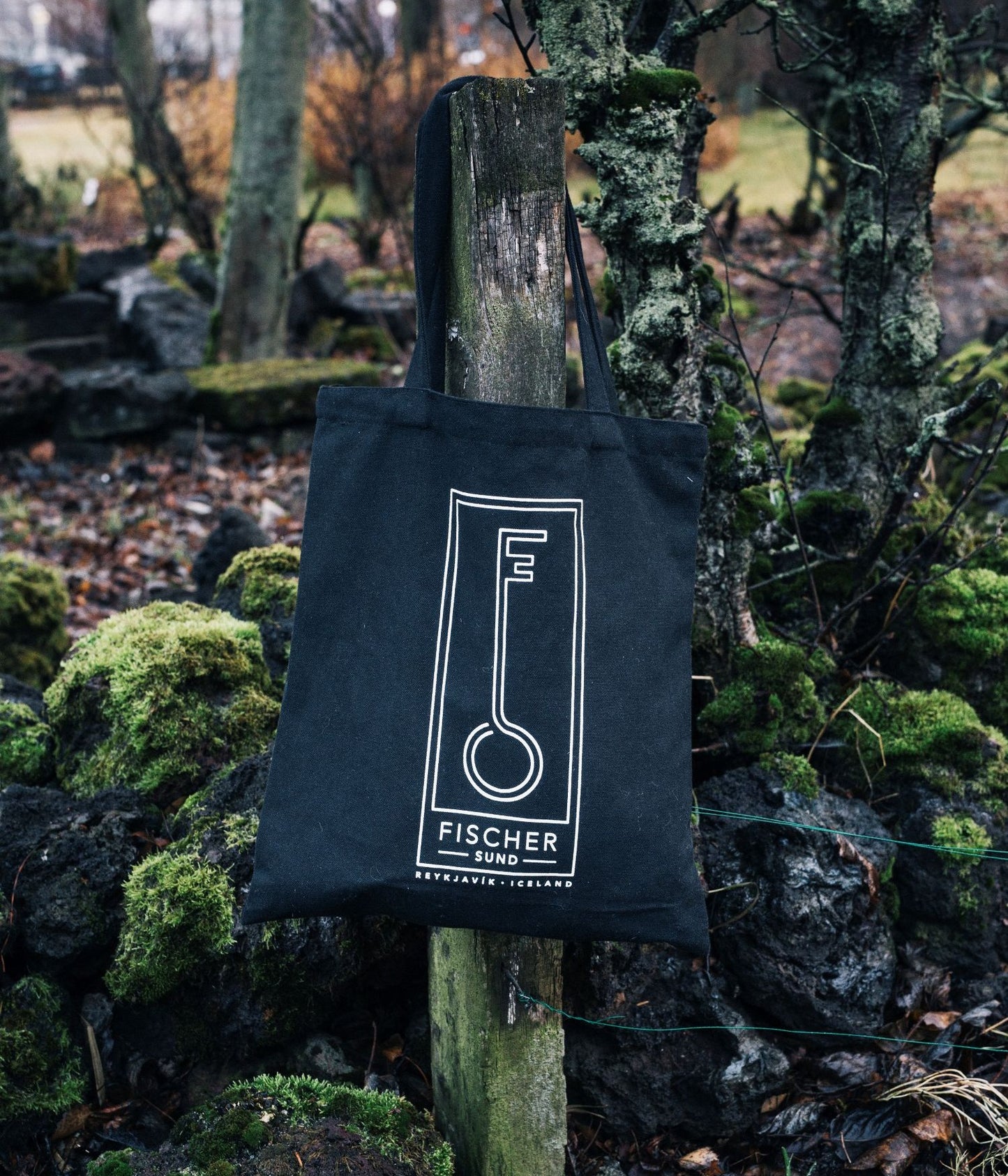 FISCHERSUND ''TOTE BAG'' (BLACK)