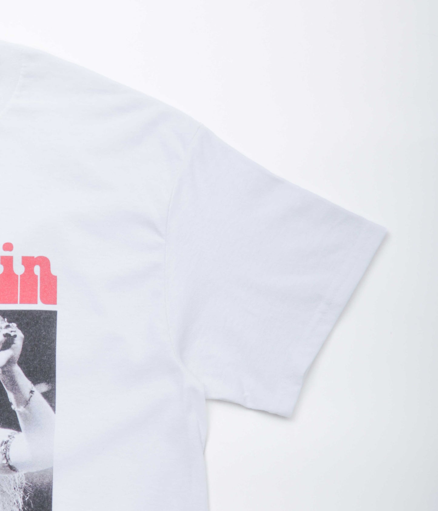 BLUESCENTRIC "PEACE JANIS JOPLIN HEAVY T-SHIRT"(WHITE)