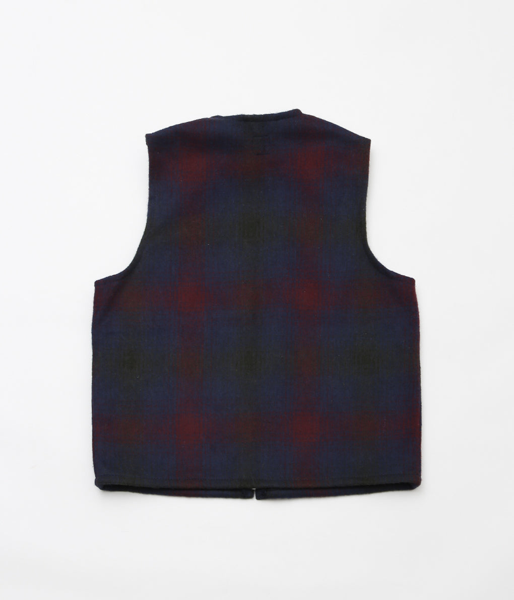 RANDY'S GARMENTS ''EASY VEST'' (PRINTED FLORAL WOOL)