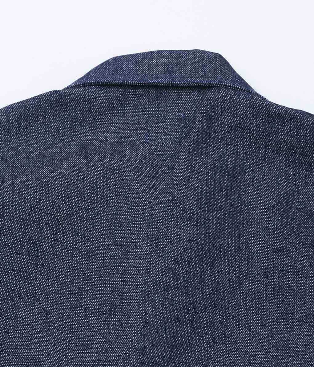 RANDY'S GARMENTS ''OVER SHIRT'' (INDIGO LEFT HAND TWISTER DENIM)