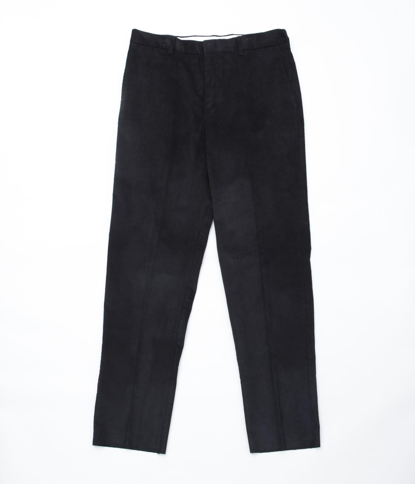ALL AMERICAN KHAKIS ''DALTON FEATHER CORD FLAT FRONT'' (BLACK CORDUROY)