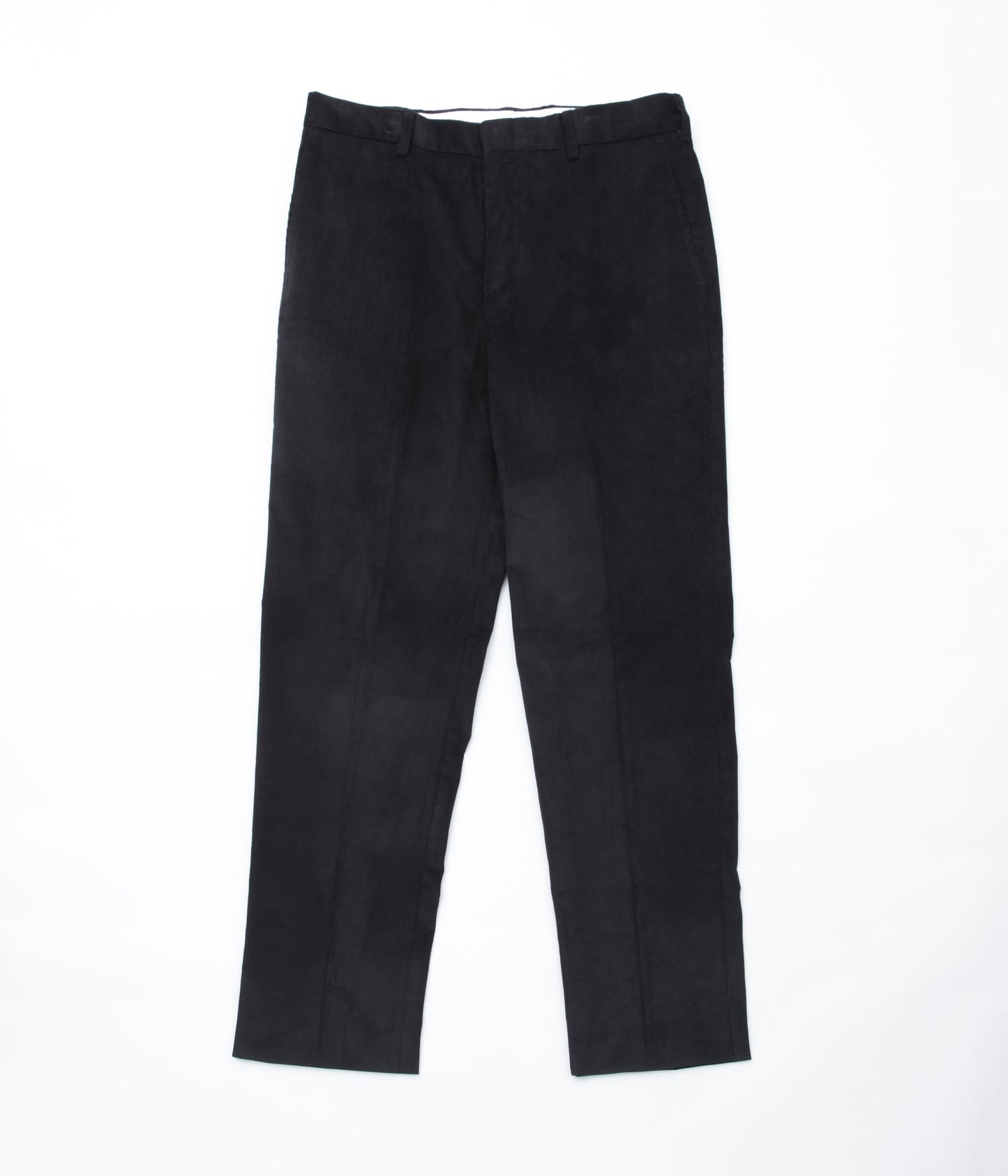 ALL AMERICAN KHAKIS ''DALTON FEATHER CORD FLAT FRONT'' (BLACK CORDUROY)