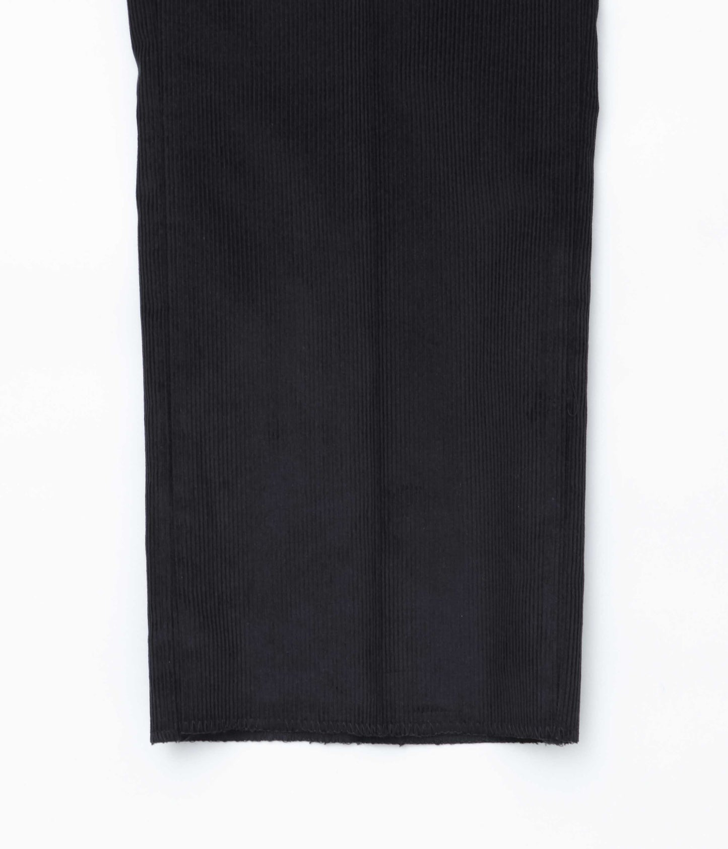 ALL AMERICAN KHAKIS ''DALTON FEATHER CORD DOUBLE PLEATS'' (BLACK CORDUROY)